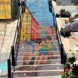 Treppe mit Stufen-Bild