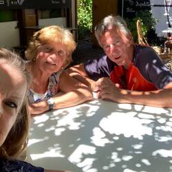 Selfie mit LIcht und Schatten