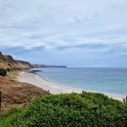 Blicke entlang der Fahrt