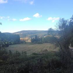 Lenzkirch in der Abendsonne. Zeit, den Campingplatz zu finden