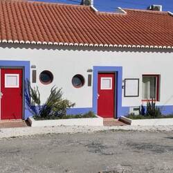 typische Häuserzeile