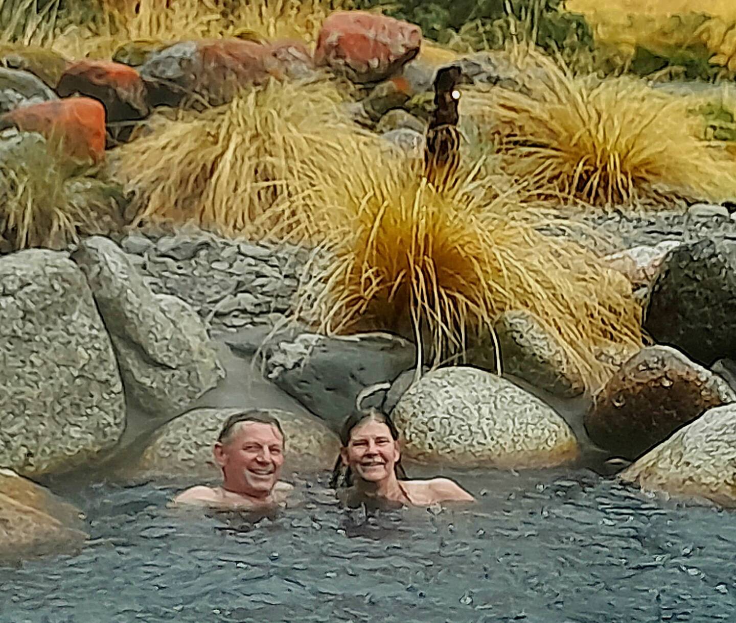 Natur Therme - schweflig aber WARM