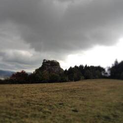 und bald darauf schon die nächste Burg: Hohenkrähen