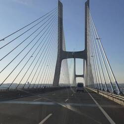 Anfahrt auf Lissabon