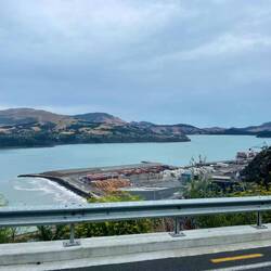 Ein Teil des Hafens von Christchurch