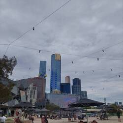 Sunny day in Melbourne...