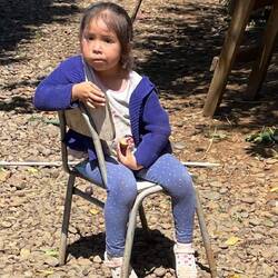 Die Enkelin der Mapuche-Frau