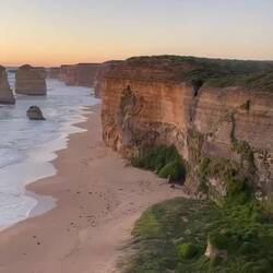 Sonnenuntergang bei den 12 Aposteln