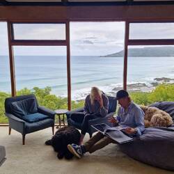 Josh, Nina, Lotte und Buddy