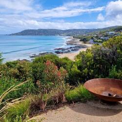 Blicke auf die Bucht von Lorne