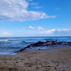 Abendlicher Ocean Dip