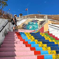 Heading up to El Morro