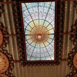 Coupole et ses mille roses