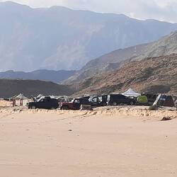 Friday campers on Sifha beach