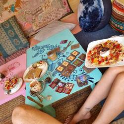 Heute posed für Sie: das Frühstück