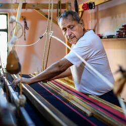 Traditional weaving / traditionelle Webekunst