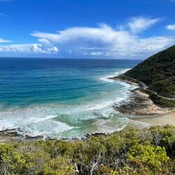Teddy's Lookout während Ninas Laufrunde