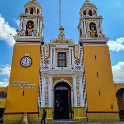 Cholula. Stadt mit 365 Kirchen