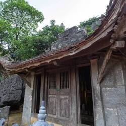 Smallest and highest Upper Pagoda is located near the top of Bich Dong Pagoda.