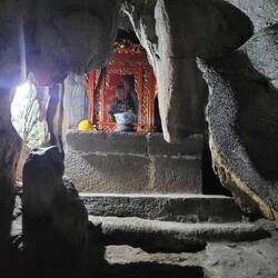 Another altar in the cave.