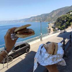 Panino con pesce spada