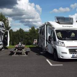 Stellplatz Göteborg