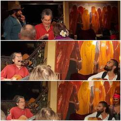 Der einzigartige Gomeraner Juan Mesa an der Ukulele