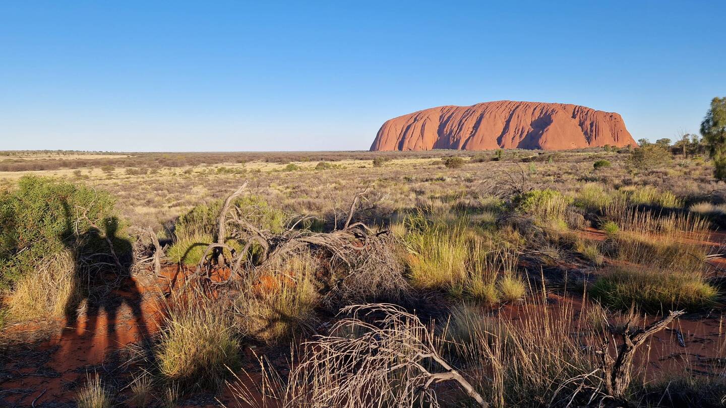 Wir mit Uluru
