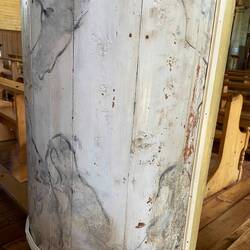 Bemalung, die aussieht wie Marmor