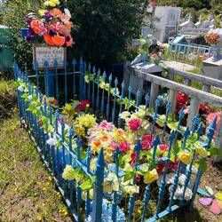 Auf der Insel hat man Vorlieben fürs Bunte.