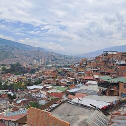 Blick über die Comuna 13