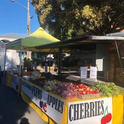 Arbeit auf dem Napier Farmers Market