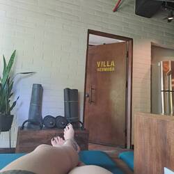 Chillen vor meiner Villa 😉