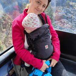 Wir zwei Weiber in der Gondel :)