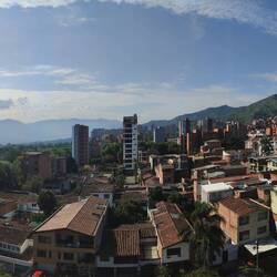 Unser Blick aus dem Apartment