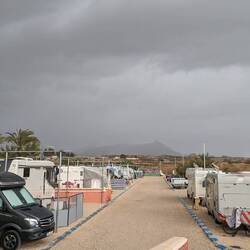 Der Campingplatz ist voll