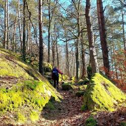 Immer schön direkt auf der tollen Grenze!