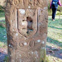 Lotringen Grenzstein von 1602!