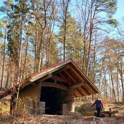 Die Zollstock Hütte, sehr schöner Pausenplatz!
