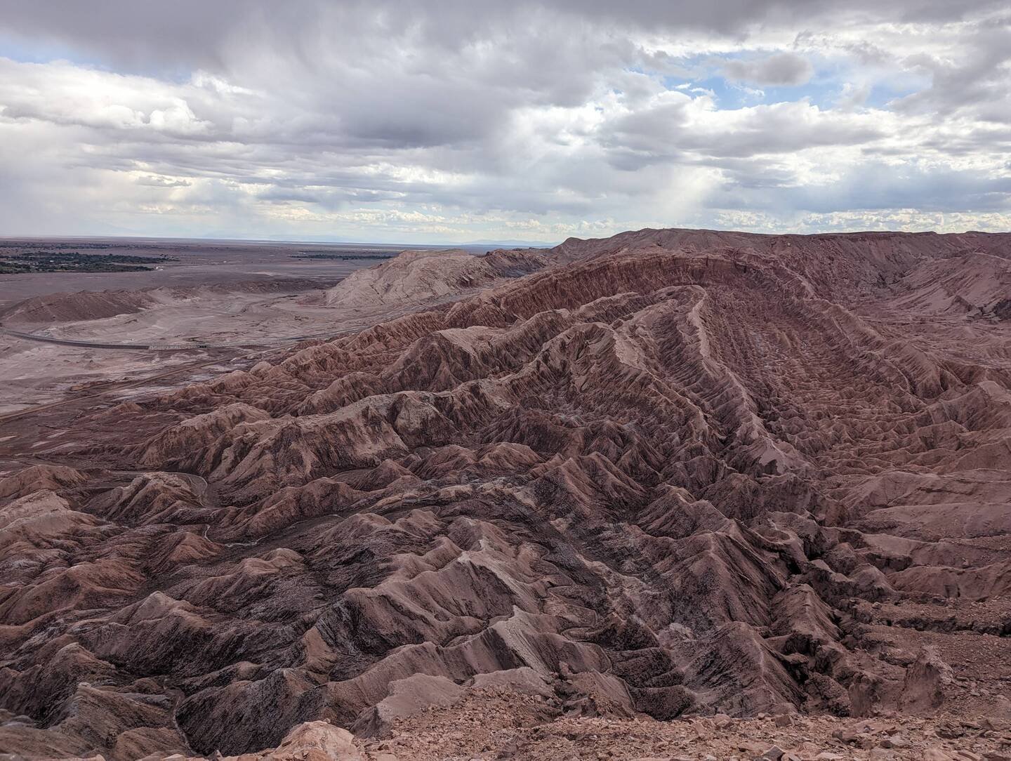 View into the "Death Valley"