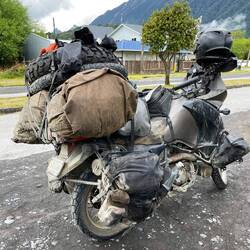 Dieser Reisende kommt aus Montana (USA).