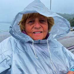 Regines Regen-Poncho hilft.