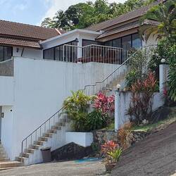 Unsere Villa am Berg, in Samui