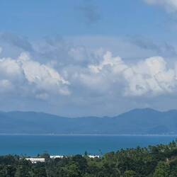 Blick auf Koh Pangan und das Meer 😍