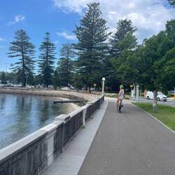 Mit dem Rad zur Fähre