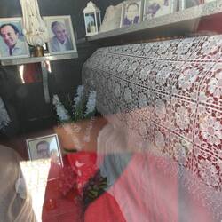 Blick in ein Mausoleum