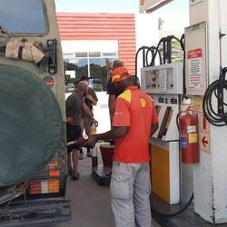 Tanken ⛽️ in Katima