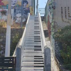 "Piano stairs"