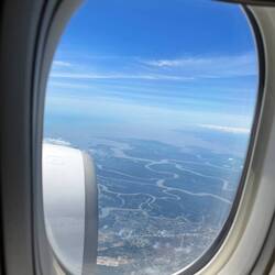 The Mekong Delta as we approach Saigon