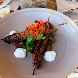 Lamb skewers